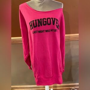 Pink Graphic Sweatshirt